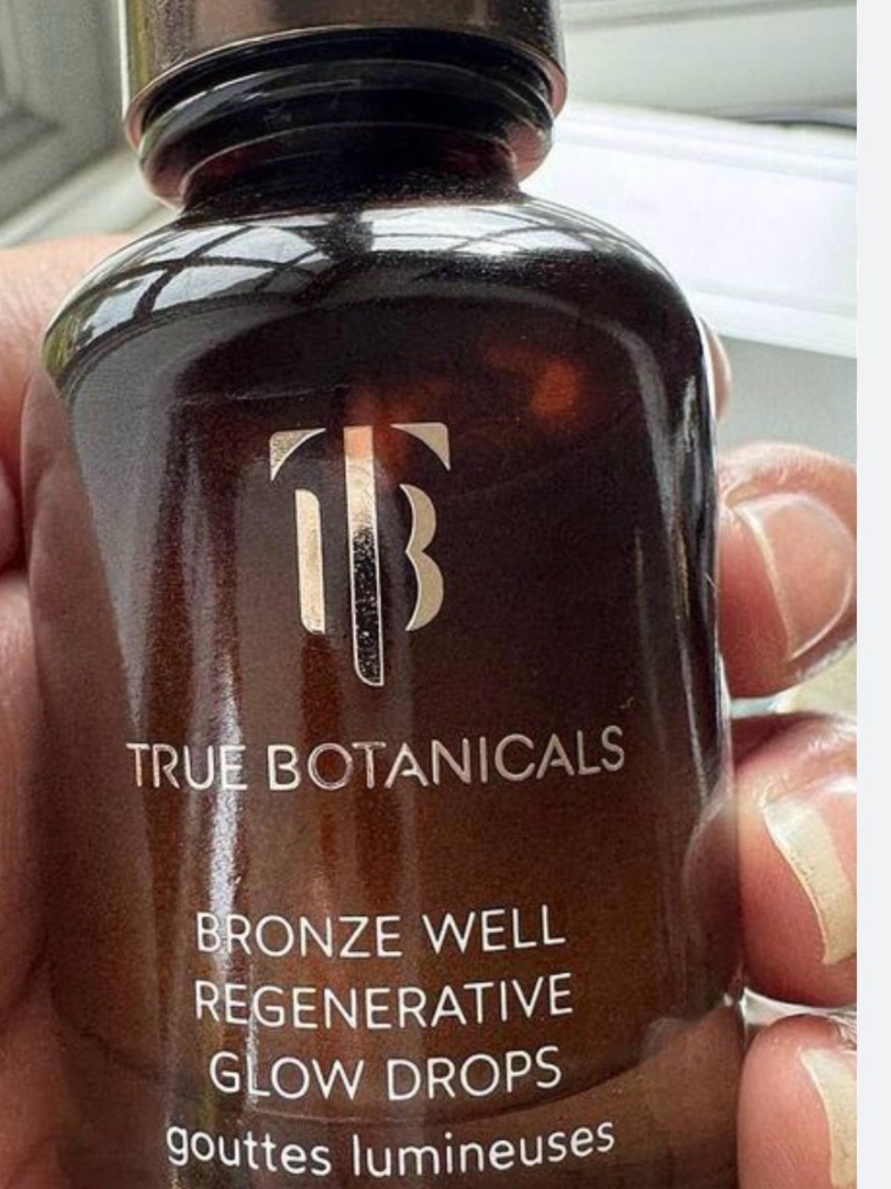 True Botanicals Bronze Well Regenerative Glow Drops — Brown